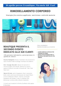 Evento 18 aprile 2018 presso Beautique