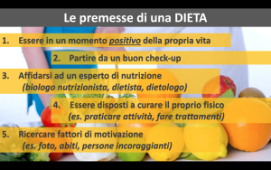 Premesse dieta